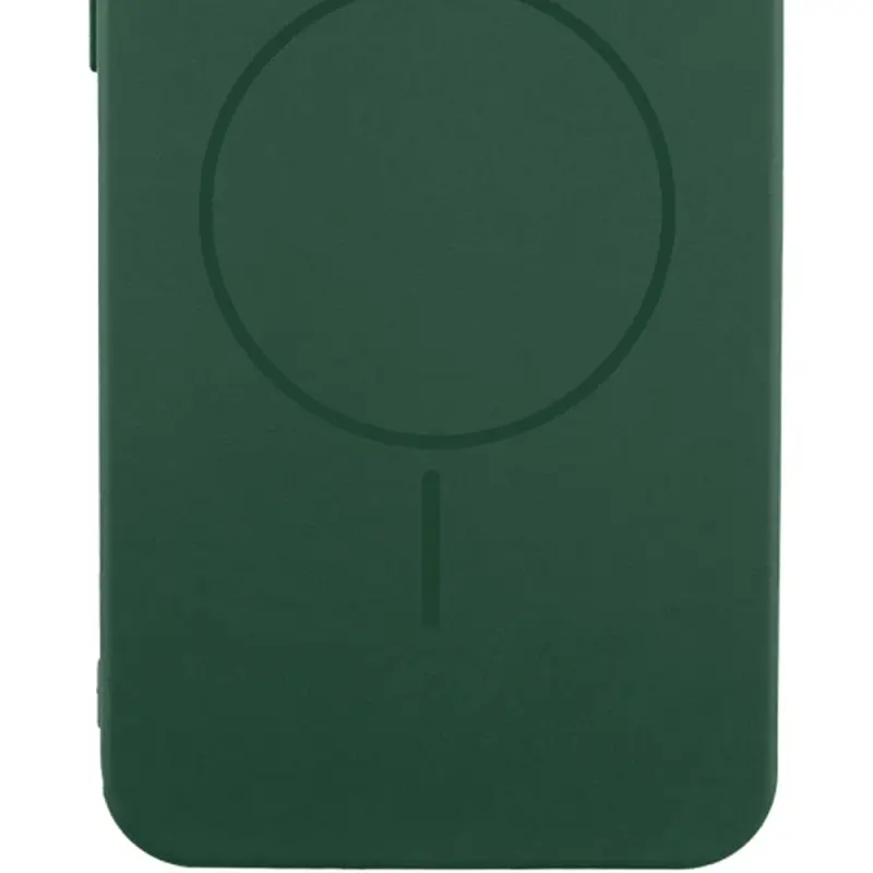 Чохол Silicone Cover Lakshmi Full Camera (AA) with Magnetic Fit для Samsung Galaxy A57 5G Зелений / Dark green - фото 2