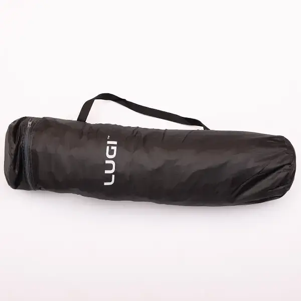 Намет туристичний Lugi LU-016B на 2-3 людини 200 * 195 * 140 см чорний - фото 15