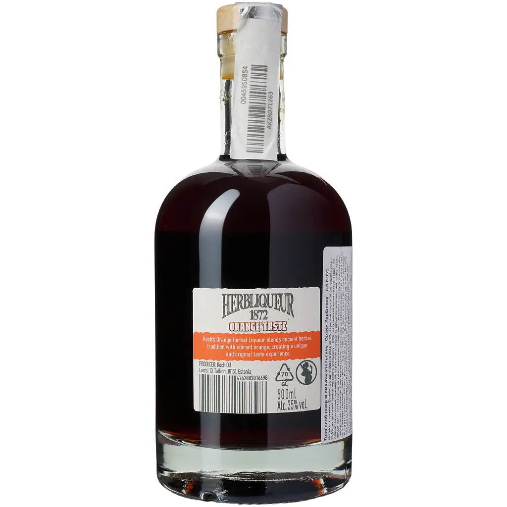 Лікер Koch Herbliqueur Orange 35% 0.5 л - фото 4