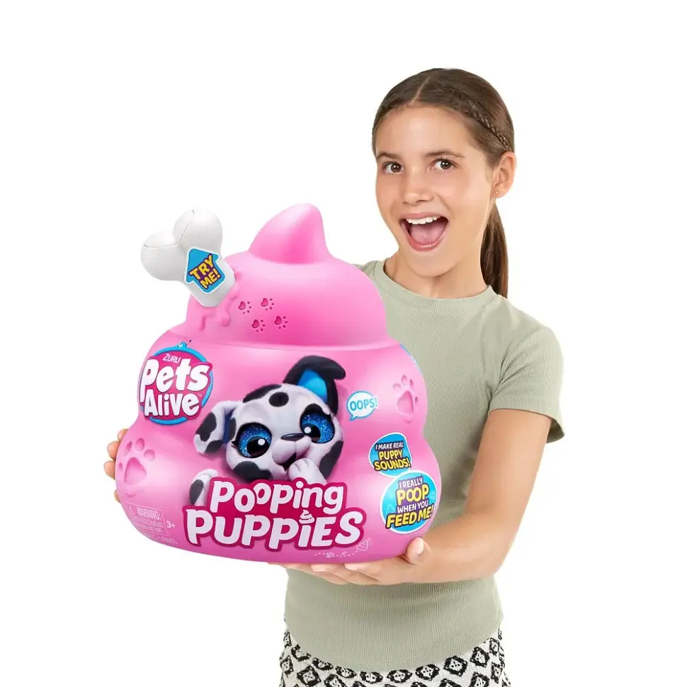 Интерактивный игровой набор Озорные щенки Pets & Robo Alive 9542 игрушка-сюрприз - фото 14