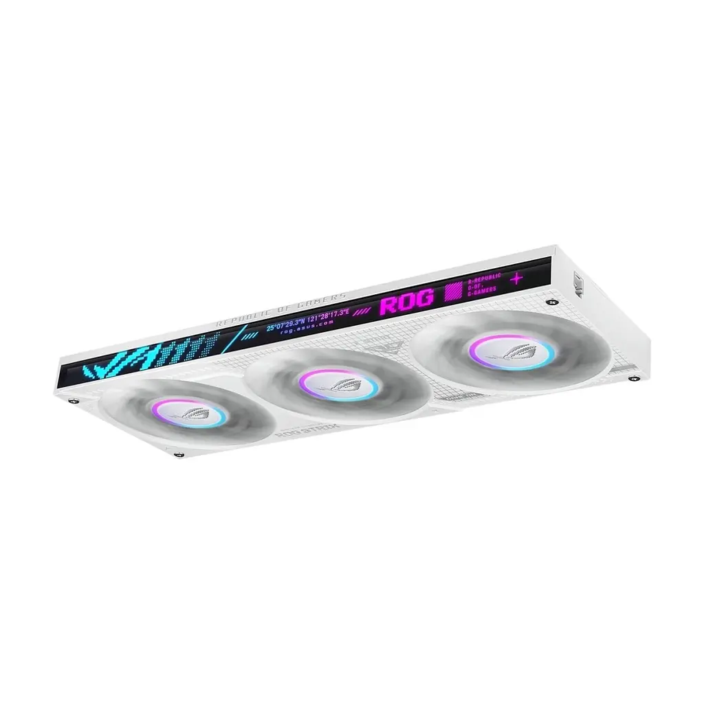 Система рідинного охолодження ASUS ROG Strix LC IV 360 ARGB LCD White (90RC01M2-B0EAY0) - фото 3