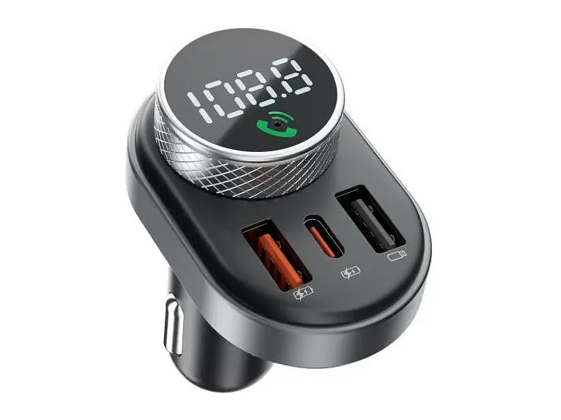 FM-трансмітер Proove Launcher Sound Link 30W (PD+QC3.0) Type-C+USB (FMSL30110001) - фото 3