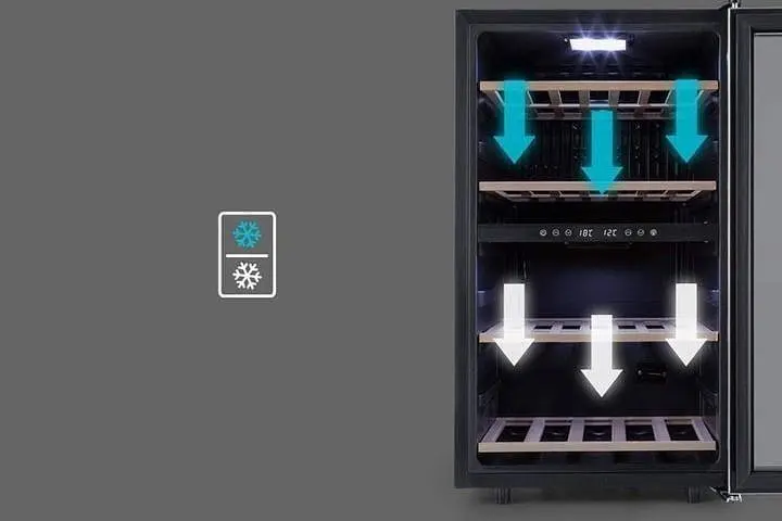 Винний холодильник Klarstein Vinamour 45D (10034216) - фото 5