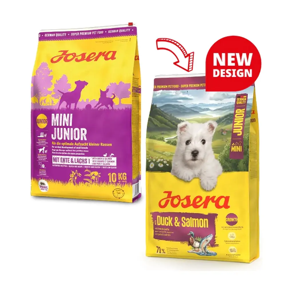 Сухий корм для собак Josera Mini Junior Duck & Salmon 10 кг (4032254785163) - фото 2