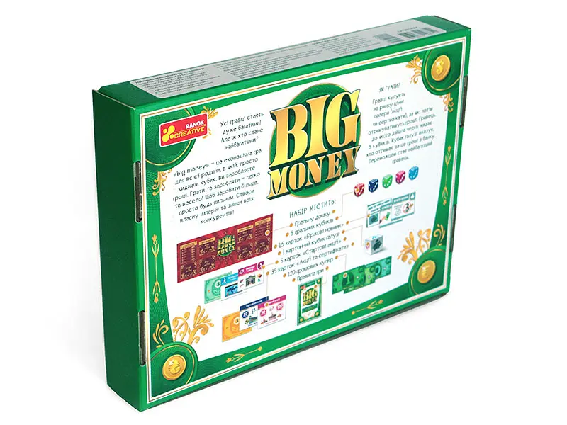Настільна економічна гра Ranok Creative Big Money (12120143У) - фото 14