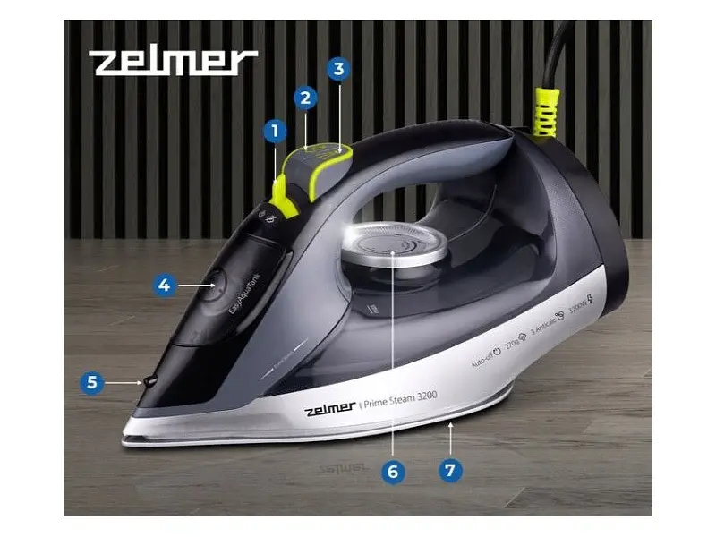 Праска з парою Zelmer ZIR4800 - фото 6