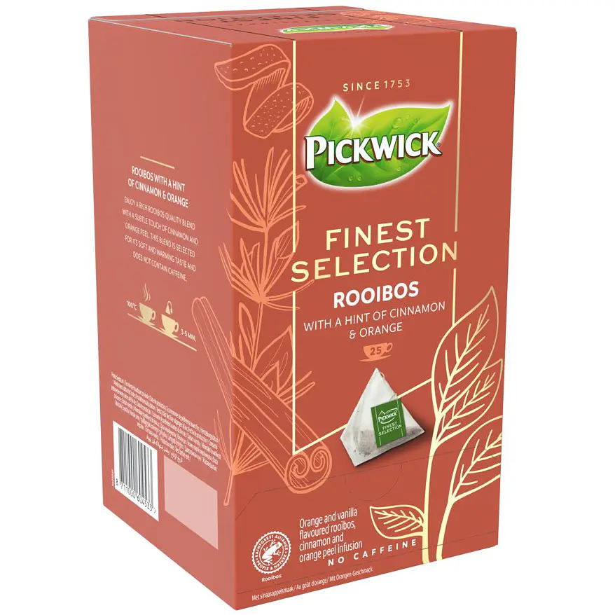 Чай трав'яний Pickwick Finest Selection Rooibos 25х2г - фото 3