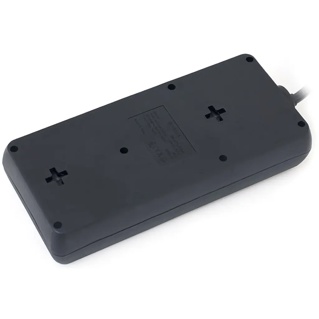 Мережевий фільтр живлення REAL-EL RS-8 Protect 5m, black (EL122300024) - фото 4
