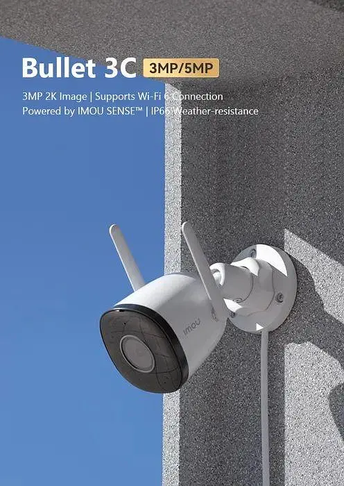 Wi-Fi IP-камера IMOU Bullet 3C 5MP - фото 2