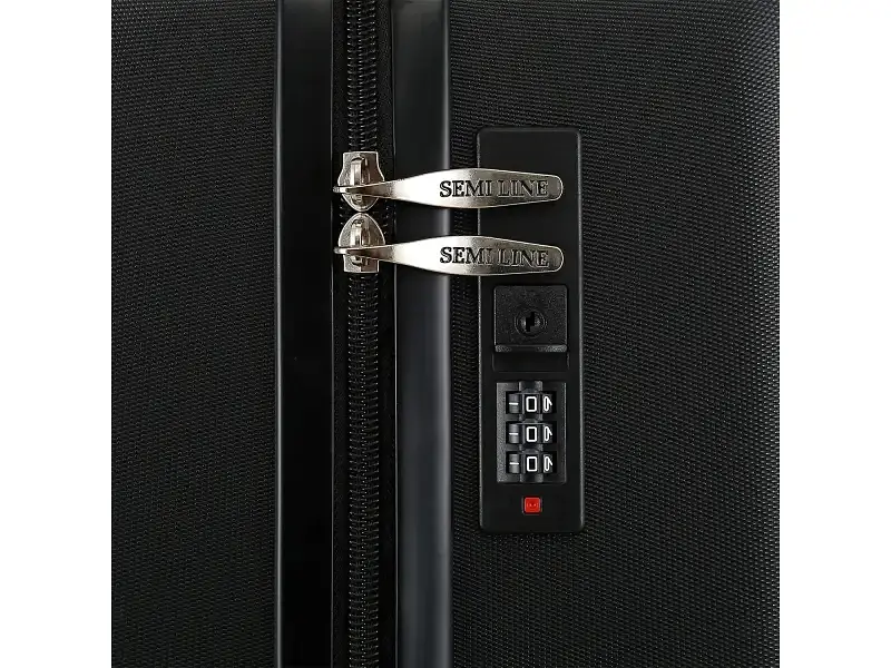 Валіза Semi Line 28 L Black (T5984-4) - фото 4