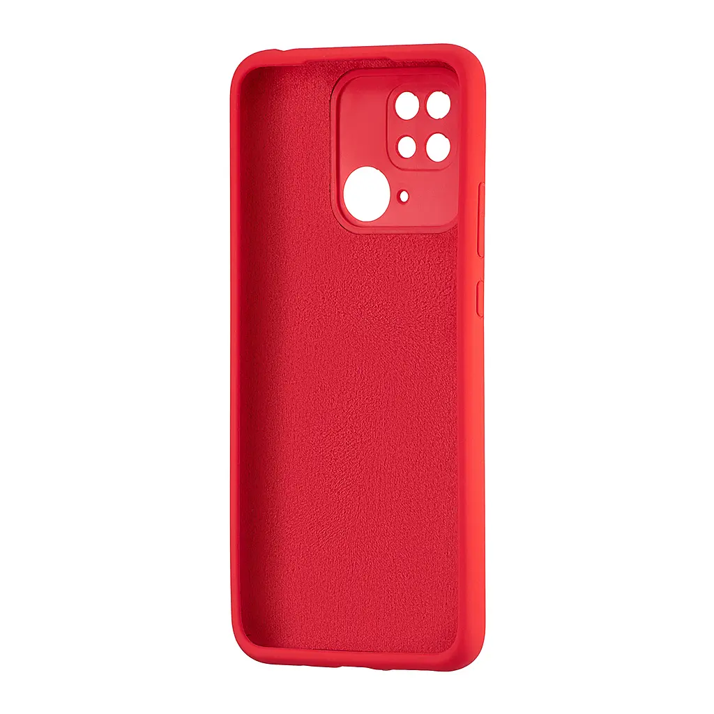 Чохол Silicone Case Xiaomi Redmi 10C Red - фото 2