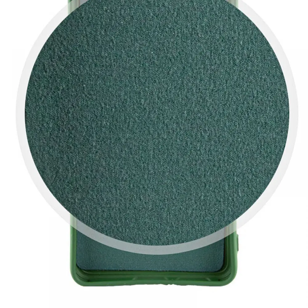 Чохол Lakshmi Case Silicon Cover Lakshmi Full Cam для Redmi 13 4G/Poco M6 4G Dark Green [112969] - фото 3