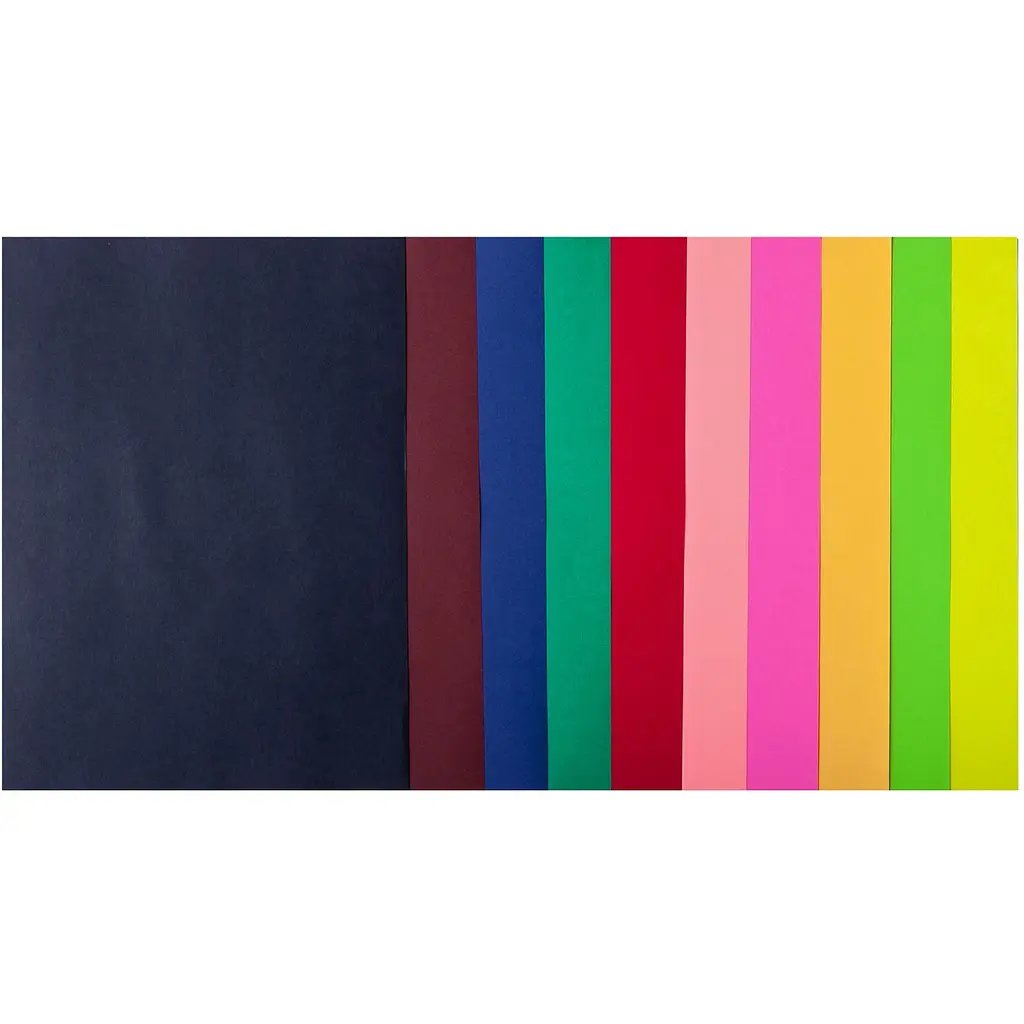 Набір паперу Buromax Dark+Neon А4 20 аркушів 10 кольорів (BM.2721020-99) - фото 2