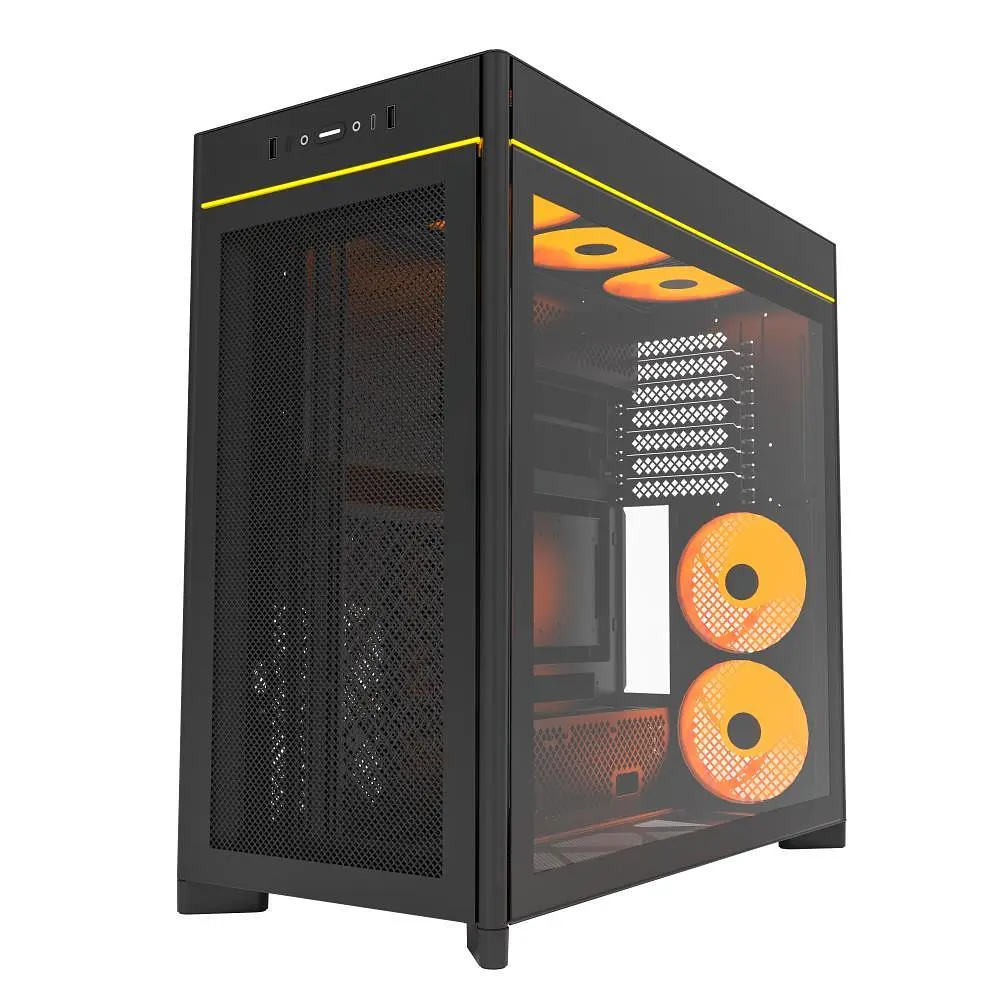 Корпус ATX W/O PSU HS01 PRO (B) MONTECH - фото 3