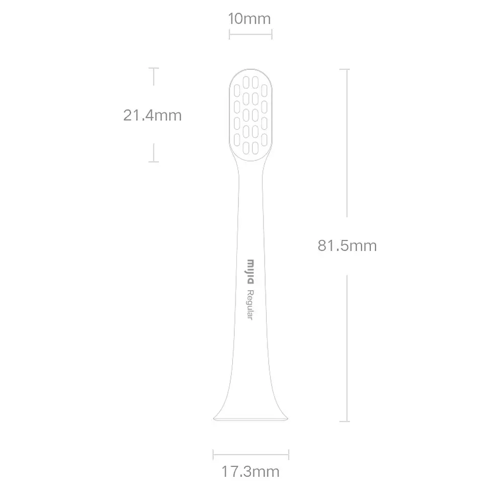 Насадка для зубної електрощітки Xiaomi MiJia T200/T200C Regular (MBS305) 3 шт. - фото 6