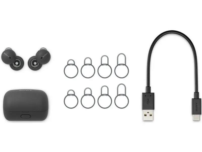 Навушники Sony LinkBuds Grey (WFL900H.CE7) - фото 9