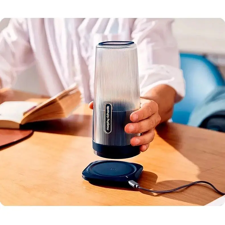 Фитнес-блендер Morphy Richards Portable Juice Cup Blue (MR9800) [66259] - фото 8
