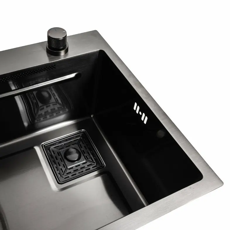 Кухонна мийка Platinum HANDMADE 75*45A (SP000039689) - фото 6