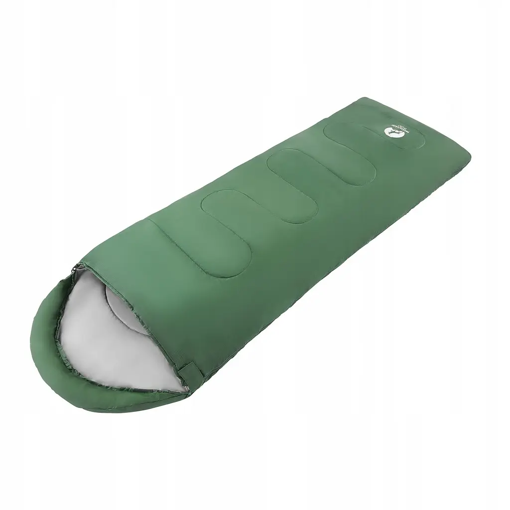 Спальний мішок (спальник) ковдра Mountain Goat Standard 2 в 1 MG0015 8 ...+20°C R Olive/Grey (P-5905973400961) - фото 4