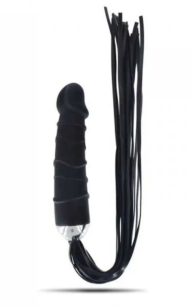Анальна пробка Toyz4lovers Real Anal Whip Small, 15.5 см (чорний)