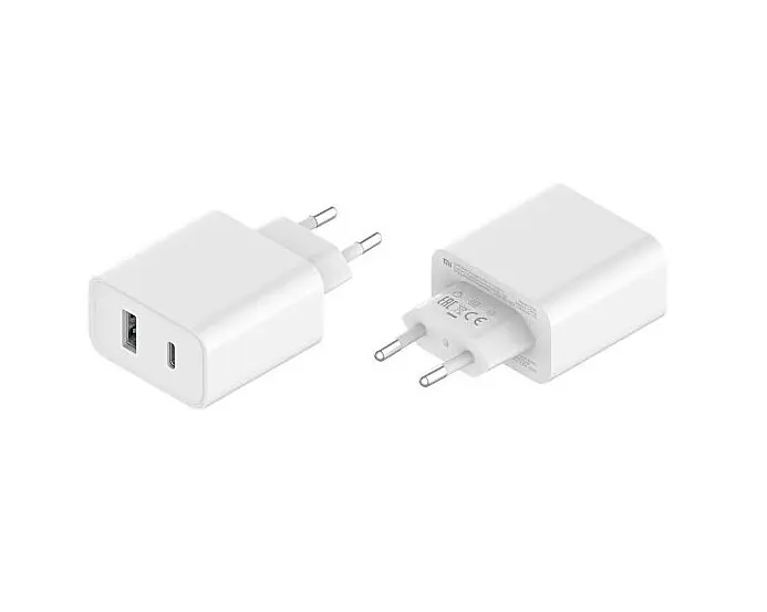 Зарядное устройство для Xiaomi Mi 33W Wall Charger (Type-A+Type-C) BHR4996GL - фото 3