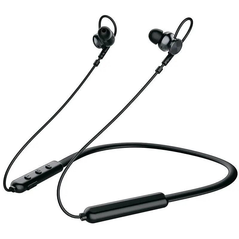 Бездротова гарнітура для спорту Bluetooth навушники Gelius Pro Crossfight GP BE-010 Black - фото 4
