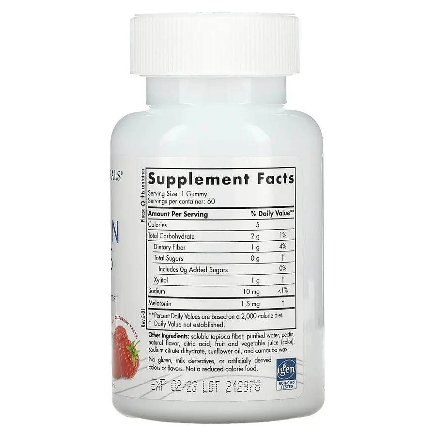 Мелатонін Nordic Naturals Melatonin 1.5 mg Gummies, 60 жувальних таблеток - фото 2