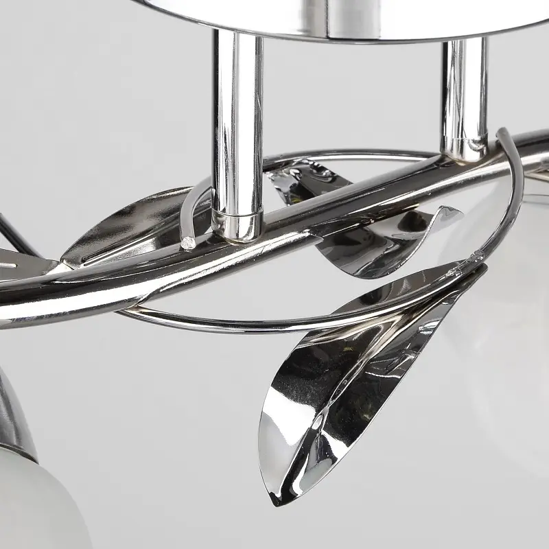 Люстра потолочная Brille классическая в зал E14 40W CH (LK-364C/2) - фото 2