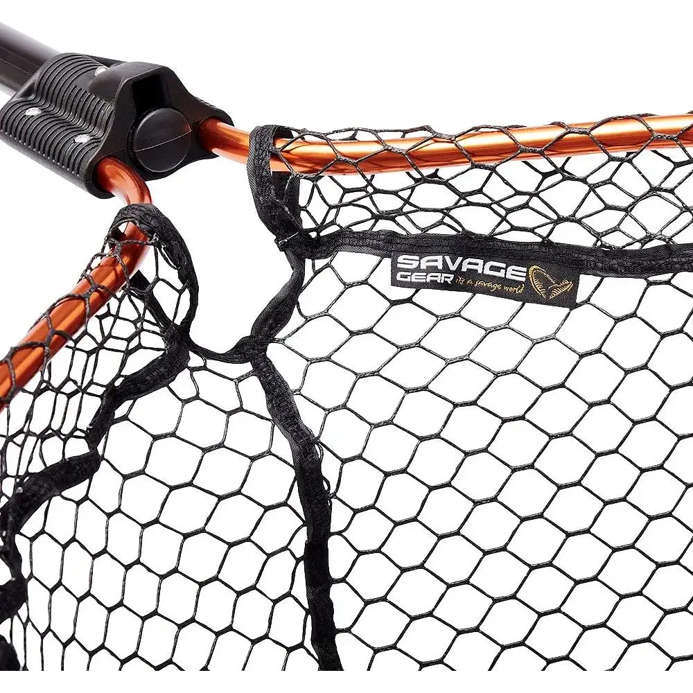 Подсак Savage Gear Full Frame Landing Net Round M (46х56 см) 95-150 см - фото 5