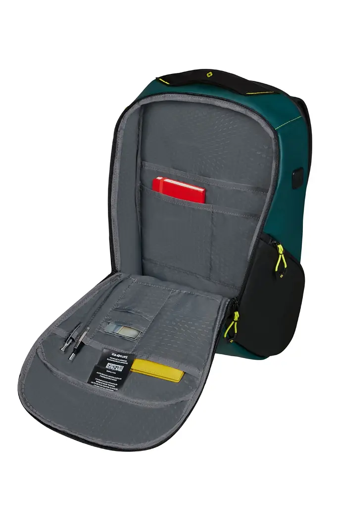 Рюкзак 15.6" Samsonite ECODIVER DARK TEAL/LIME 44x31x20 KH7*71004 - фото 5