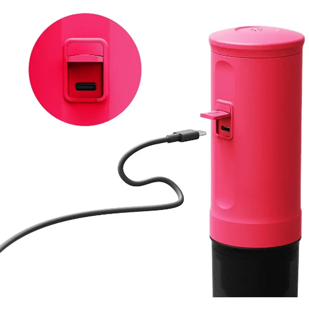 Портативна кавоварка Outin Nano Espresso Machine Crimson Red (OTEM-01-CR) [168805] - фото 3