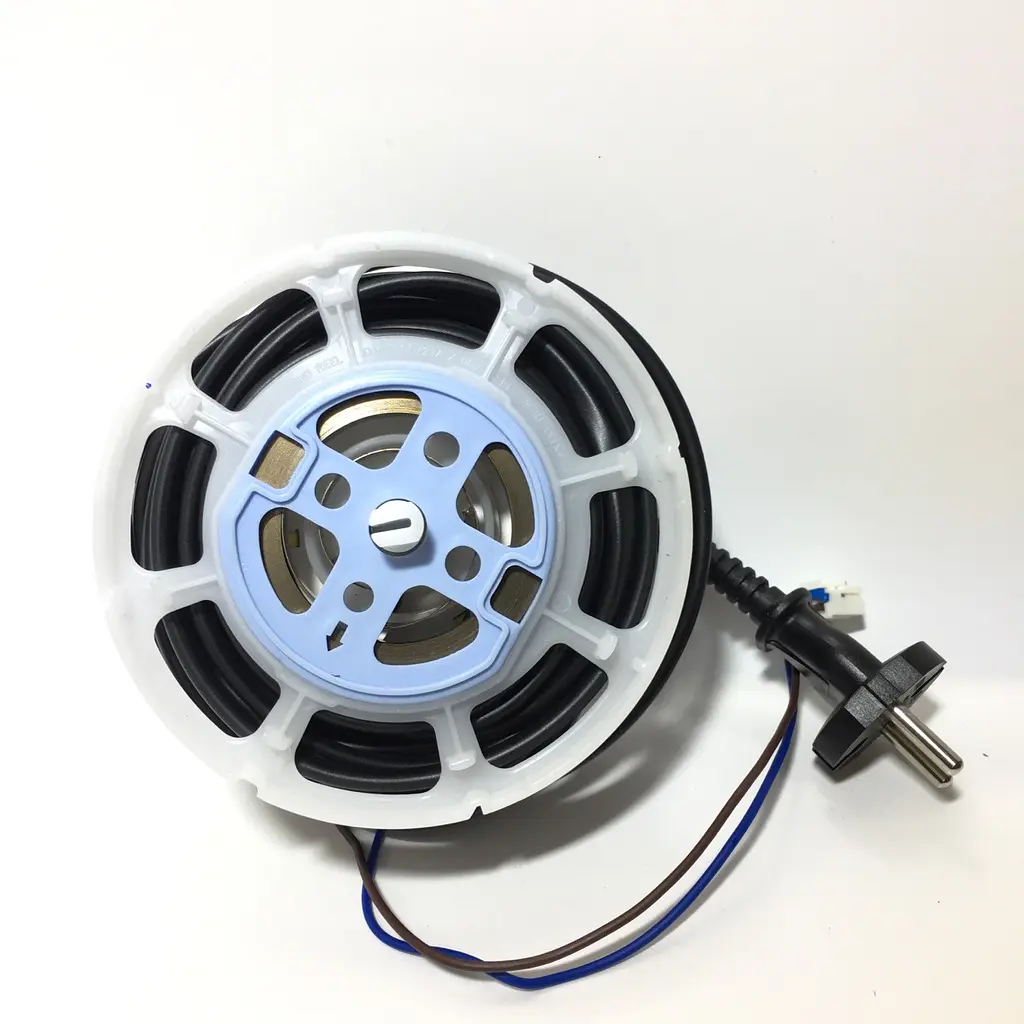 Котушка смотка дроту (кабельна котушка) на пилосос Samsung DJ67-00374B (DJ61-00721А)+ контактна група DJ63-00707A - фото 7