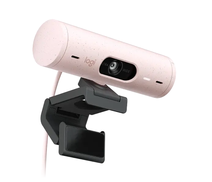Веб-камера Logitech BRIO 500 Rose (960-001421) [75520] - фото 3