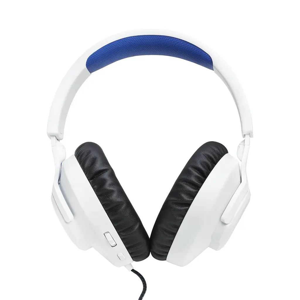 Навушники з мікрофоном JBL Quantum 100P JBLQ100PWHTBLU White/Blue - фото 3
