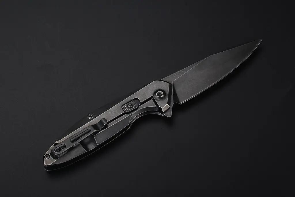 Ніж складаний туристичний Ruike P128-SB, (9.3 см) 14C28N/3cr14n чорний - фото 5
