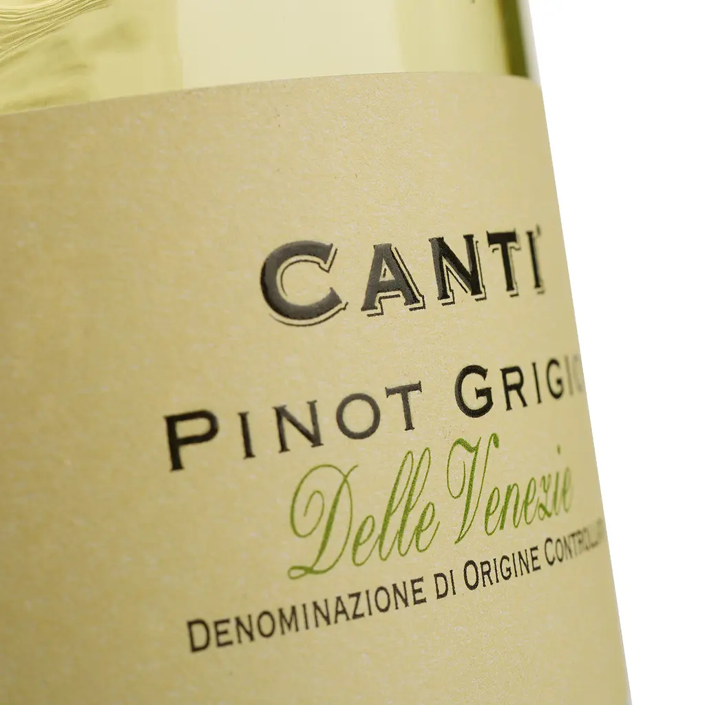 Вино Canti Pinot Grigio Veneto Blanc, белое, сухое, 12%, 0,75 л - фото 3