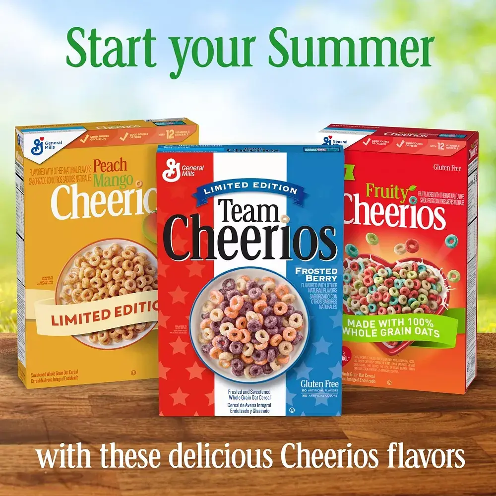 Сухий сніданок Fruity Cheerios Family Size 520г - фото 10