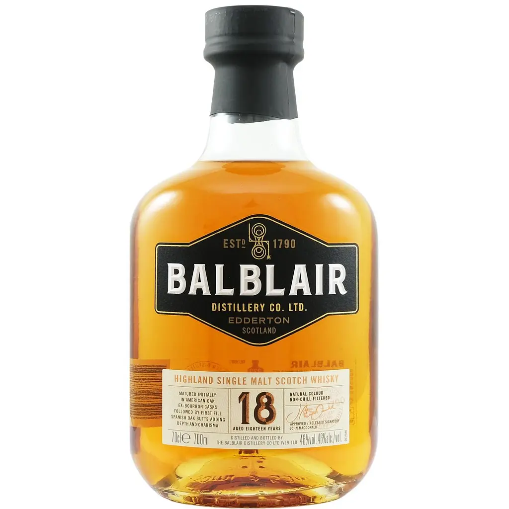Віскі Balblair Highland Single Malt 18 y.o. 46% 0.7 л - фото 2