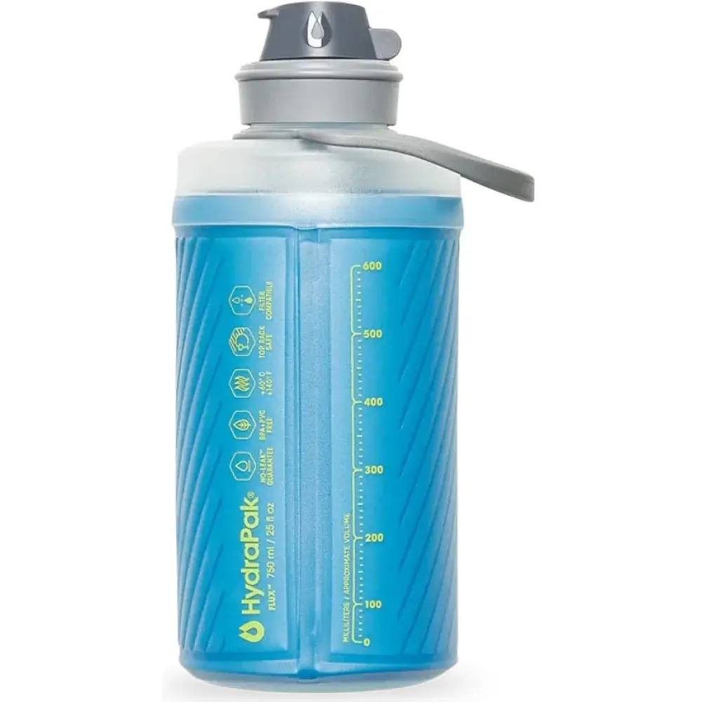 Пляшка HydraPak Flux Tahoe 0.75L Blue - фото 2