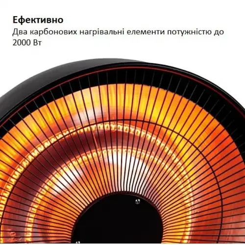 Інфрачервоний обігрівач Blumfeldt Heatbell Wall Smart (2 кВт) - фото 2