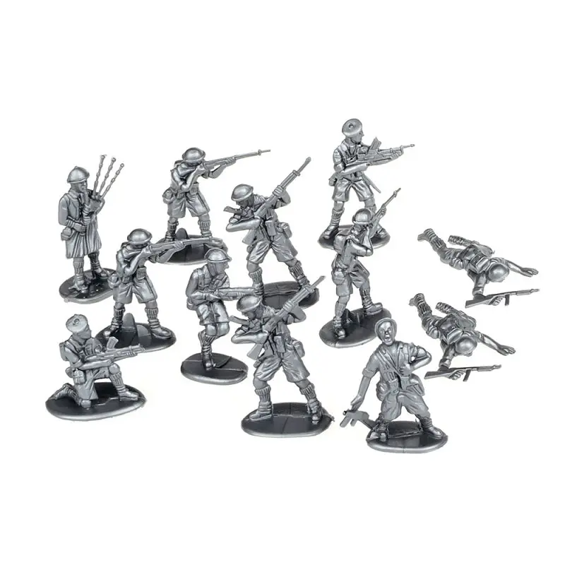 Дитячий ігровий набір солдатиків Colorplast Піхота №1 1-040 12 солдатиків в наборі - фото 2