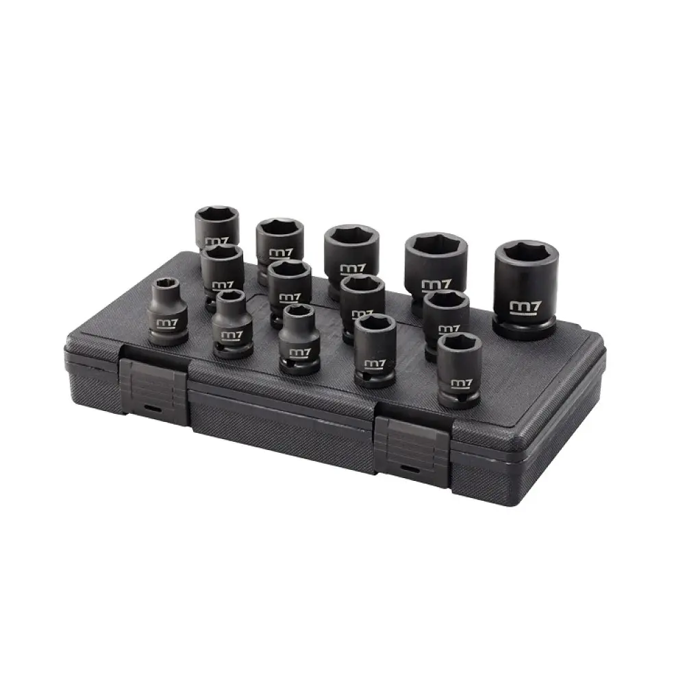 Набір головок ударних 1/2" 10-27 мм Mighty Seven MB44014M (14 шт)