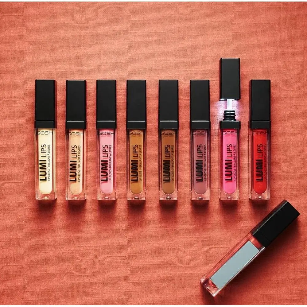 Блиск для губ Gosh Lumi Lips відтінок 002 (BTW) 6 мл - фото 6