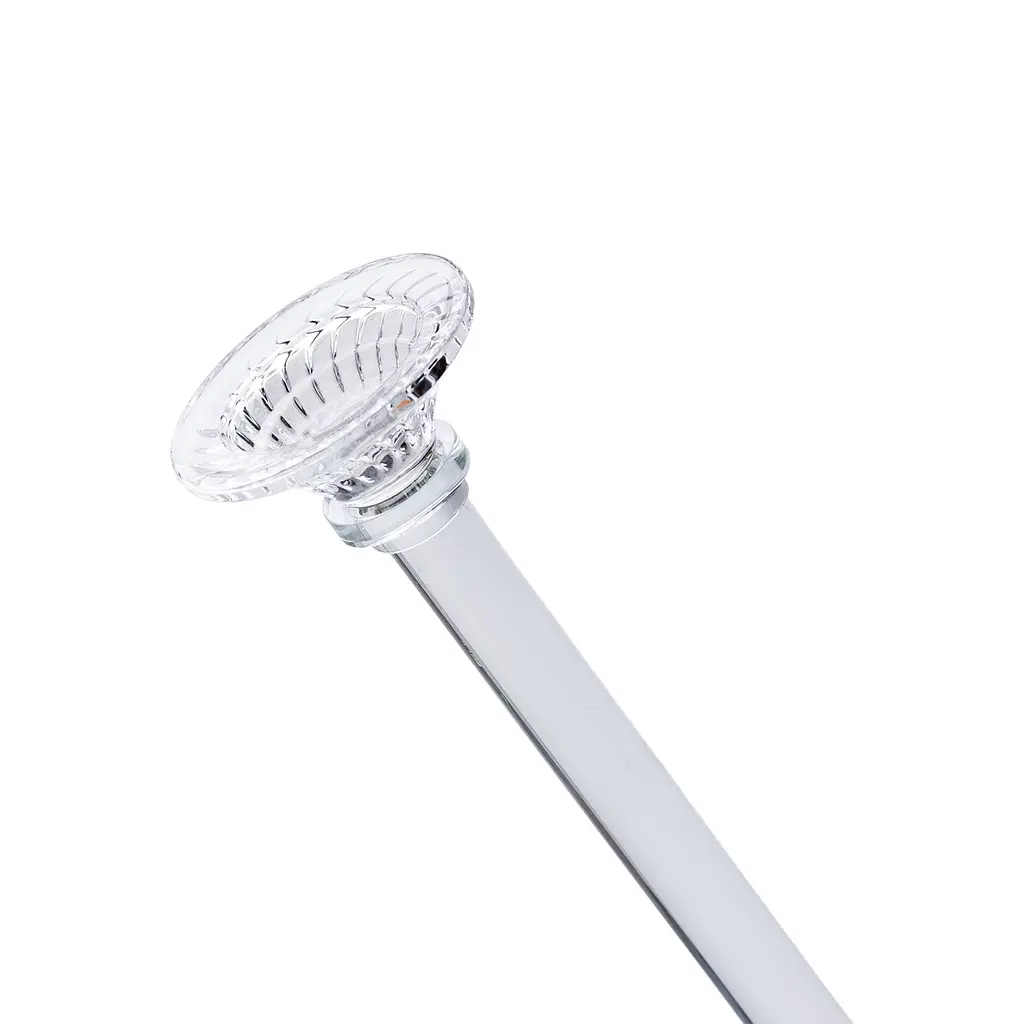 Підсвічник скляний Crystal lotus декоративний 39 см Yiwu HP-4-9L - фото 4