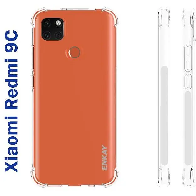 Панель BeCover Anti-Shock для Xiaomi Redmi 9С/Redmi 10А Clear (706977) - фото 2
