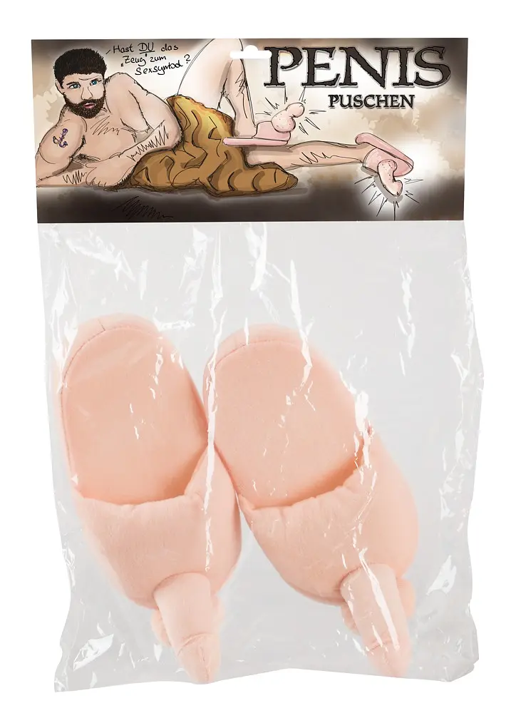 Тапочки - Penis Puschen Flesh - фото 2