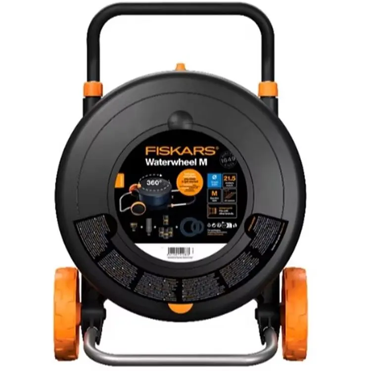 Шланг Fiskars M з котушкою 13 мм 20 м з набором аксесуарів (1071639)