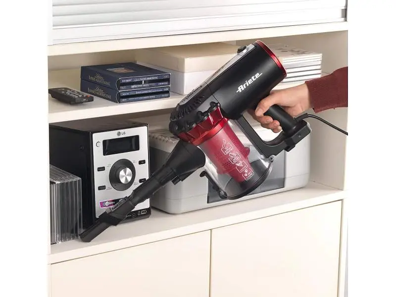 Вертикальний і ручний пилосос Ariete Vacuum Cleaner 2 в 1 Black (2759/10) - фото 4