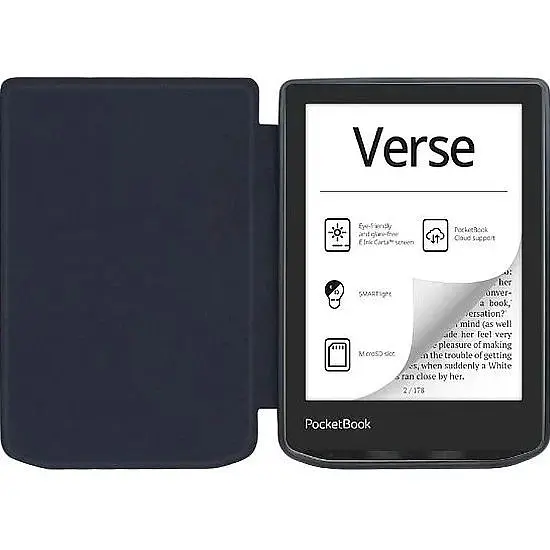 Чехол-книжка BeCover Smart Case для Pocketbook 629 Verse / 634 Verse Pro 6" Black [710450] [100120] - фото 3