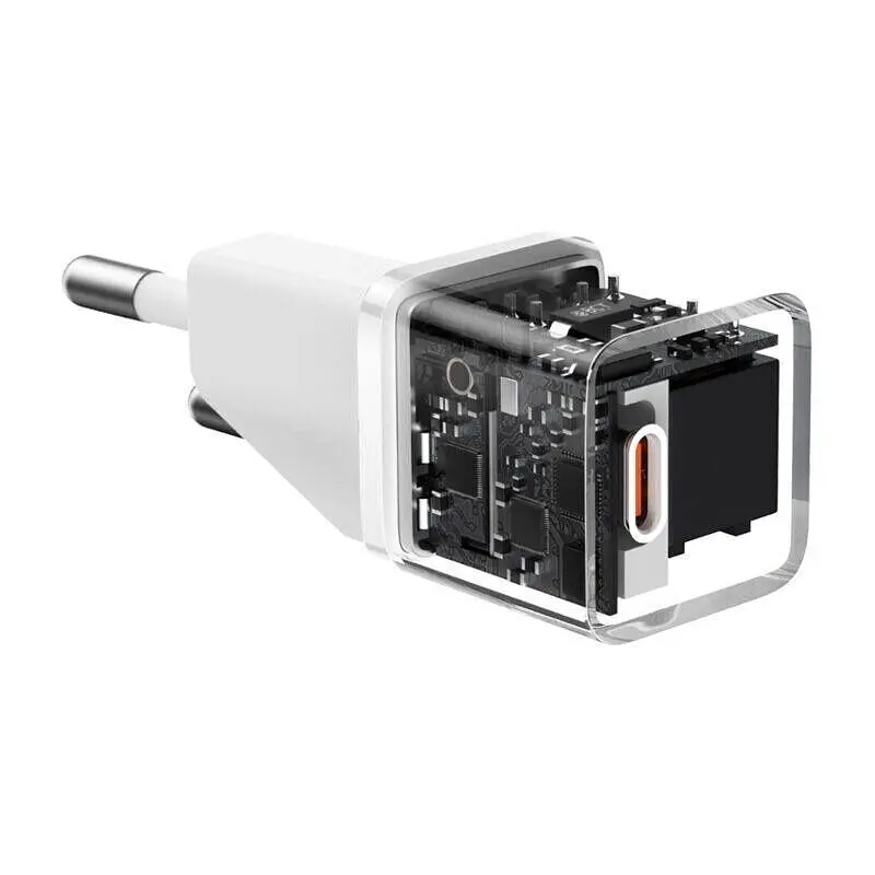 МЗП GaN5 Fast Charger (mini) PD20W (1USB-C) (CCGN05010) White Baseus teh0029587 - фото 4